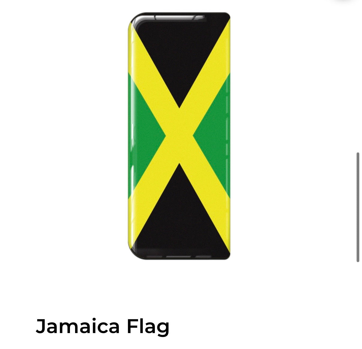 Jamaica Number Plate Flag