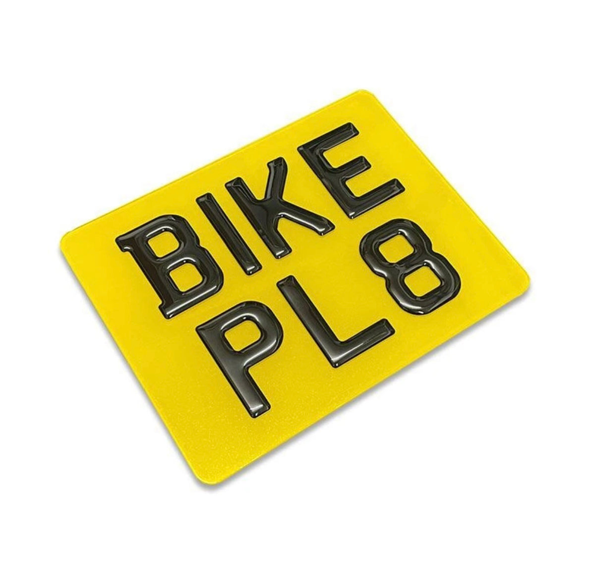 3D Gel Bike Plate - 9x7