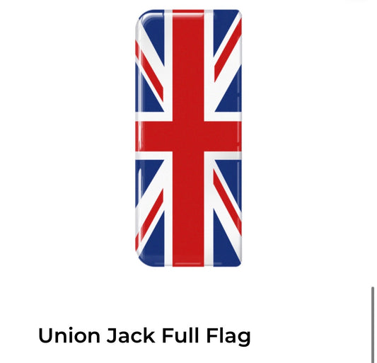 Union Jack Full Number Plate Flag
