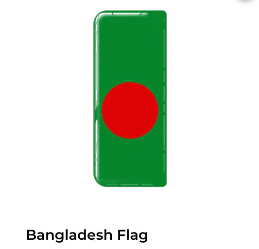 Bangladesh Number Plate Flag