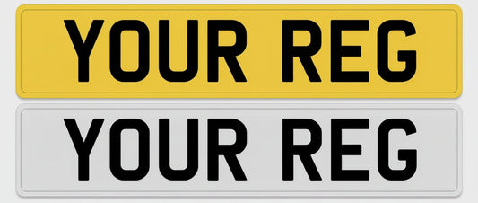 Standard UK Number Plates