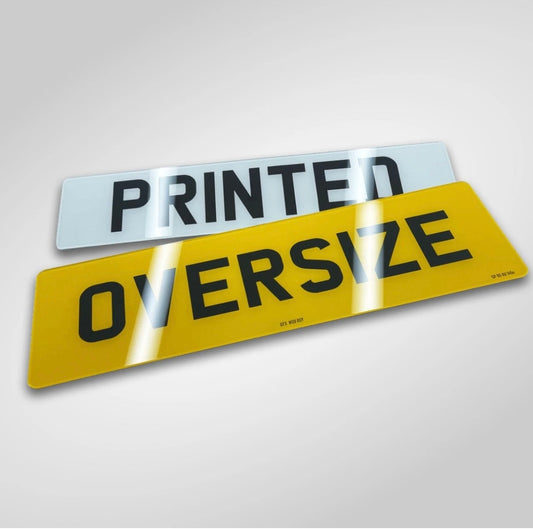 Oversize Range Rover Number Plates - STANDARD